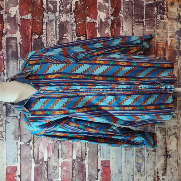 Swanky Vine Company By 8241 Ranch Fringed Shirt - Picture 2 of 5